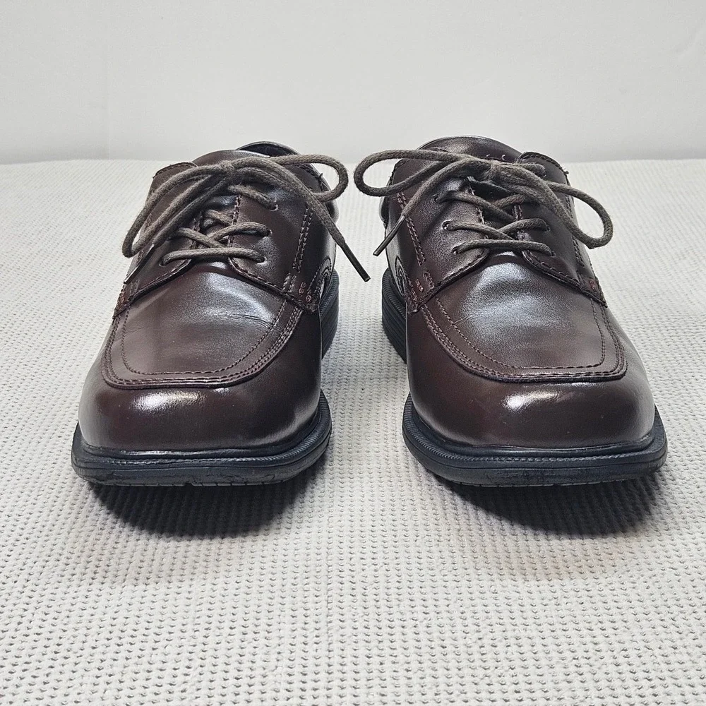 Nunn Bush Kore Mens Brown Leather Bicycle Toe Oxford‎ Shoes 84355-200 Size 8.5 M